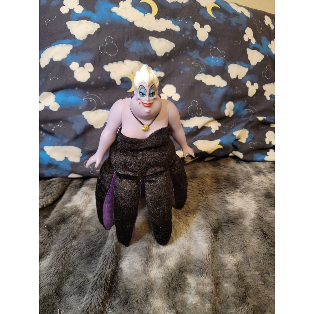 Disney Villains Ursula Plush Toy - Purple & Black